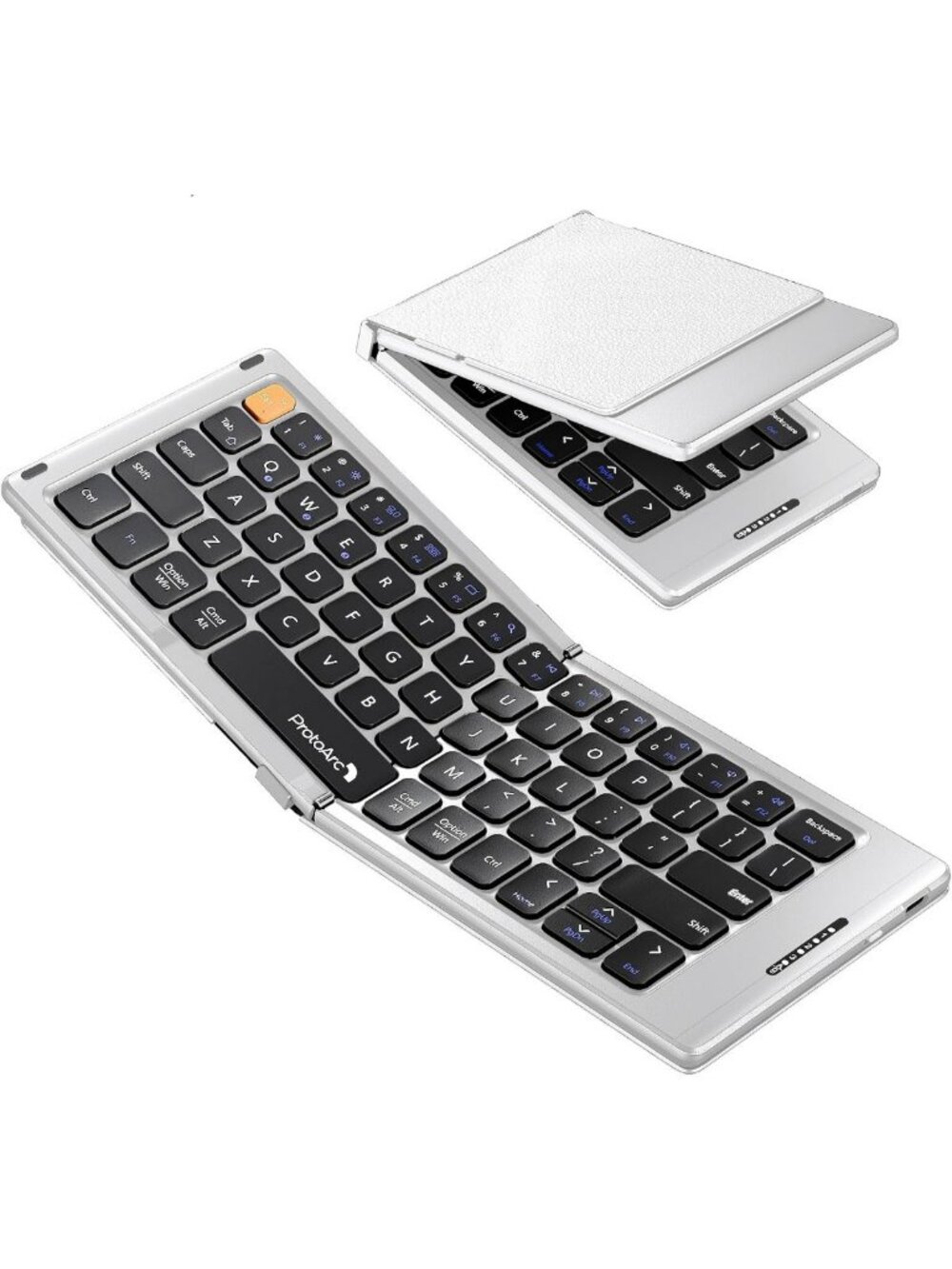 Compact Foldable Keyboard for Phone & Tablet - Wireless, Lightweight, Sleek